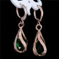 Zircon Crystal Earrings Pendant Jewelry