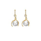 Korean Fashion Temperament Jewelry Pearl Earring Set