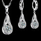 Zircon Crystal Earrings Pendant Jewelry