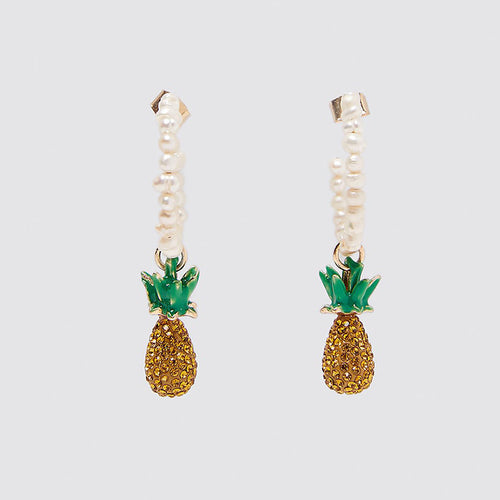 Fruit acrylic earrings jewelry