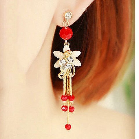 Ear Clips Without Pierced Female Earrings Long