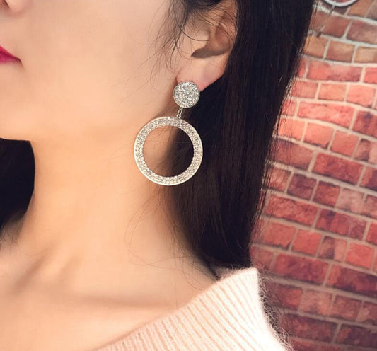 Exaggerated Circle Earring Earrings