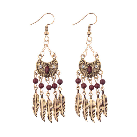 Ethnic Style Retro Women's Earrings Bohemian Style Earrings