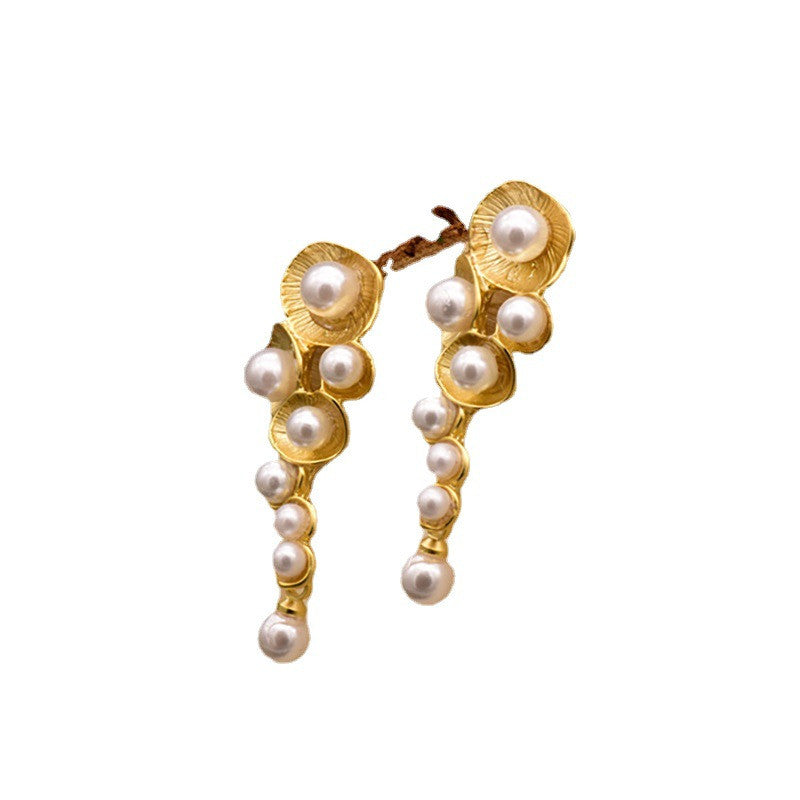 Handmade Natural Pearl Shell Earrings