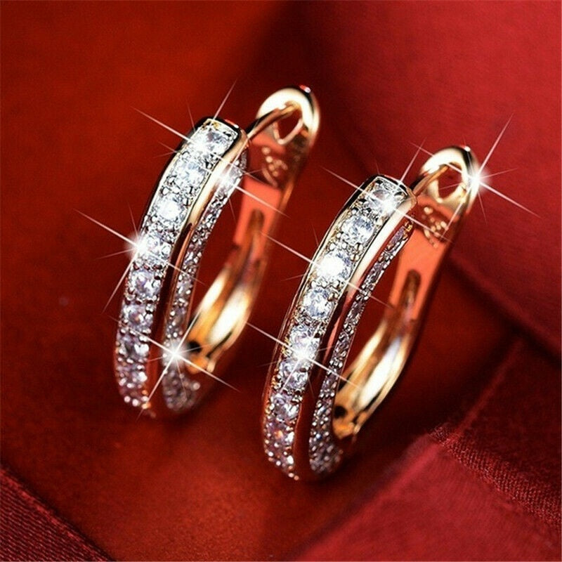 Teardrop Earrings Women's Jewelry Earrings Gift Earrings Round