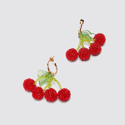 Fruit acrylic earrings jewelry