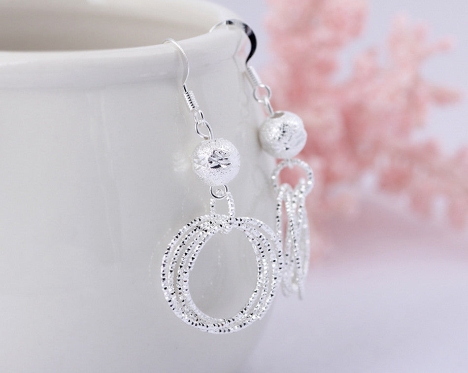 European And American Fashion New Jewelry Popular Hoop Earrings