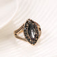 Vintage Exquisite Low-key Luxury Crystal Ring