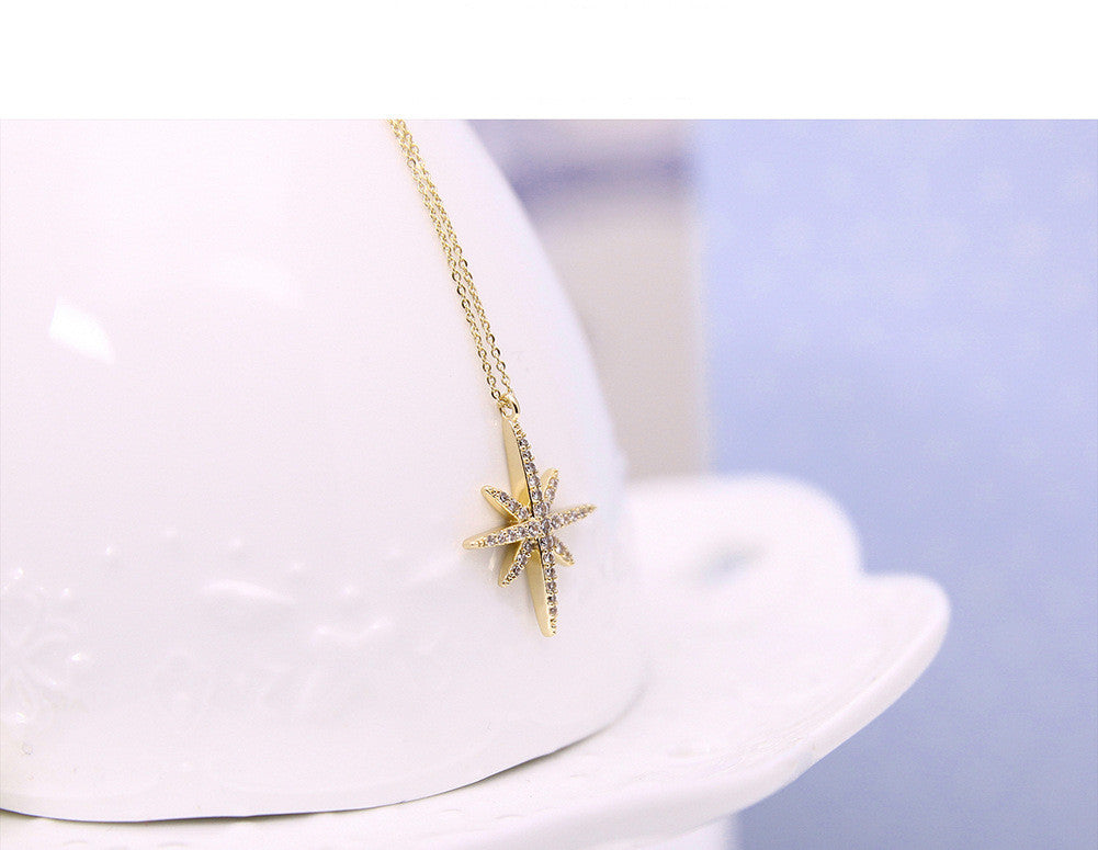 Two-Piece Fashion Jewelry Necklace Earrings