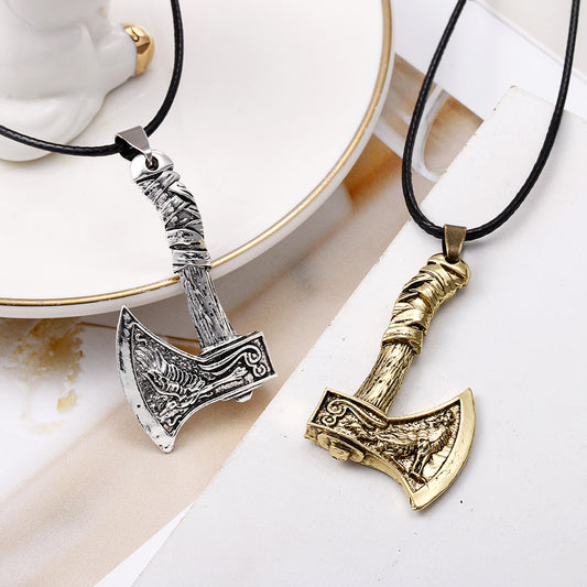 Double Axe Pendant