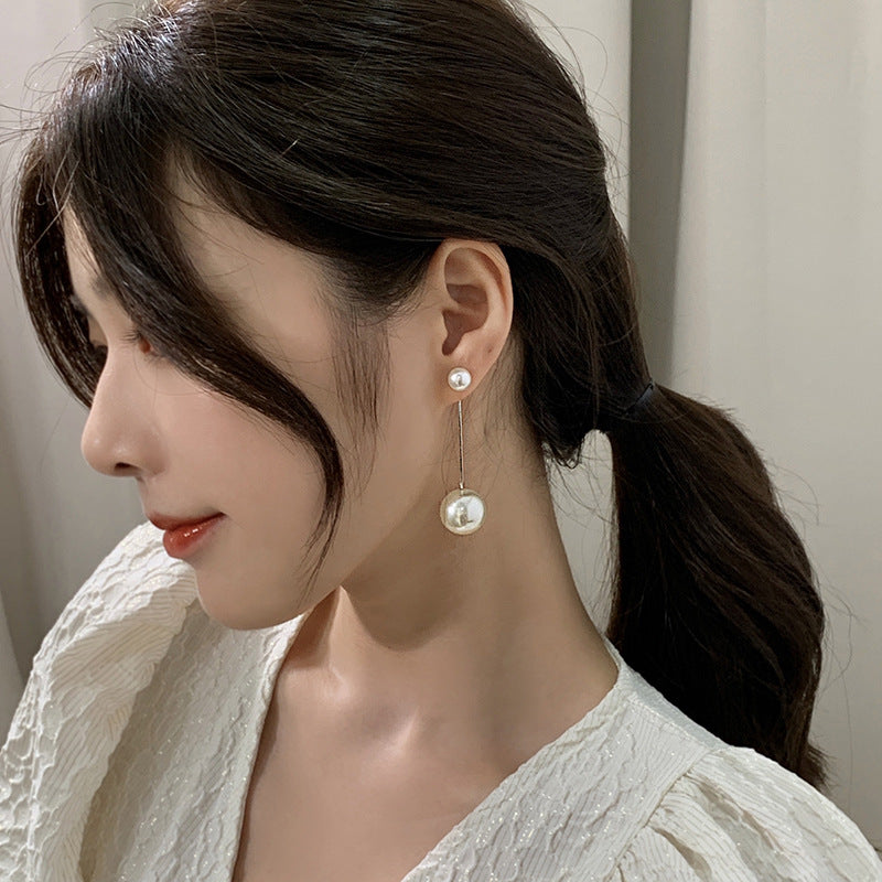 New Trendy Long Earrings Female Earrings Pendant Earrings Without Pierced Ears