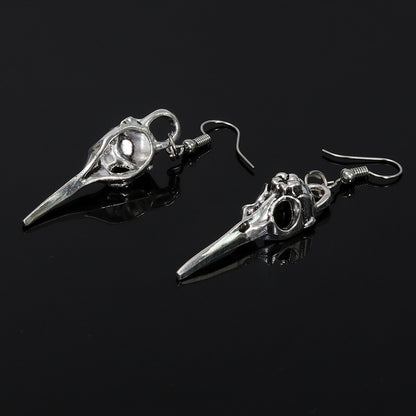 Cross-border New Jewelry Beak Bird Head Earrings Crow Head Earrings