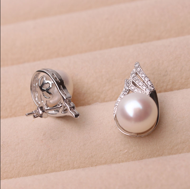 Pearl Freshwater Pendant Earring Ring three piece set