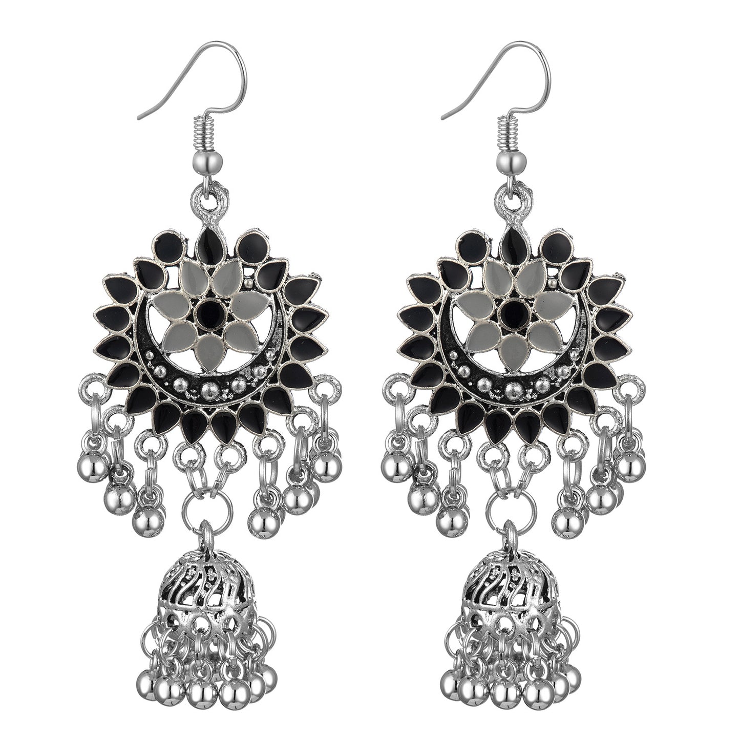 New Fashion Bell Tassel Earrings Retro Earrings