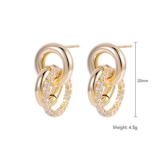 Temperament Light Luxury Earrings Jewelry Earrings Personalized Jewelry