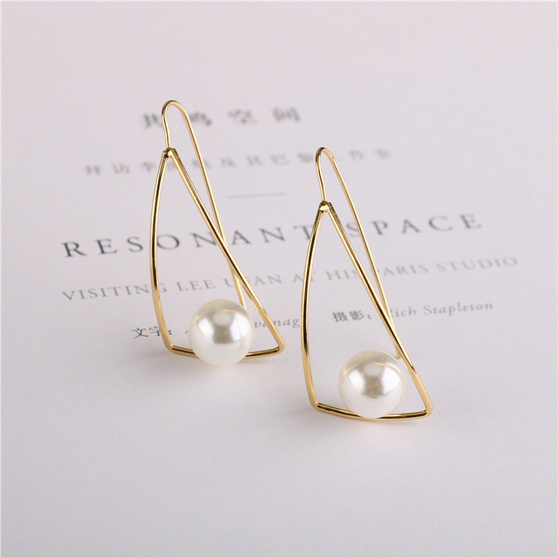 Korean Earrings Personalized Pearl Earrings