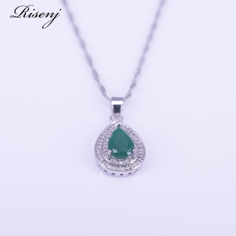 Malay Jade 925 silver jewelry set for women earrings ring necklace set 925 sterling silver costume jewelry set bridal jewelry