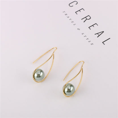 Korean Earrings Personalized Pearl Earrings